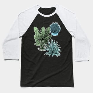 Tropical Plants | Succulent Banana Leaves Baseball T-Shirt